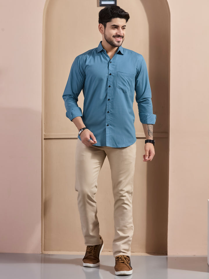 Dove Blue Everyday Formal Shirt