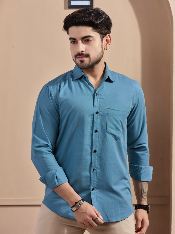 Dove Blue Everyday Formal Shirt