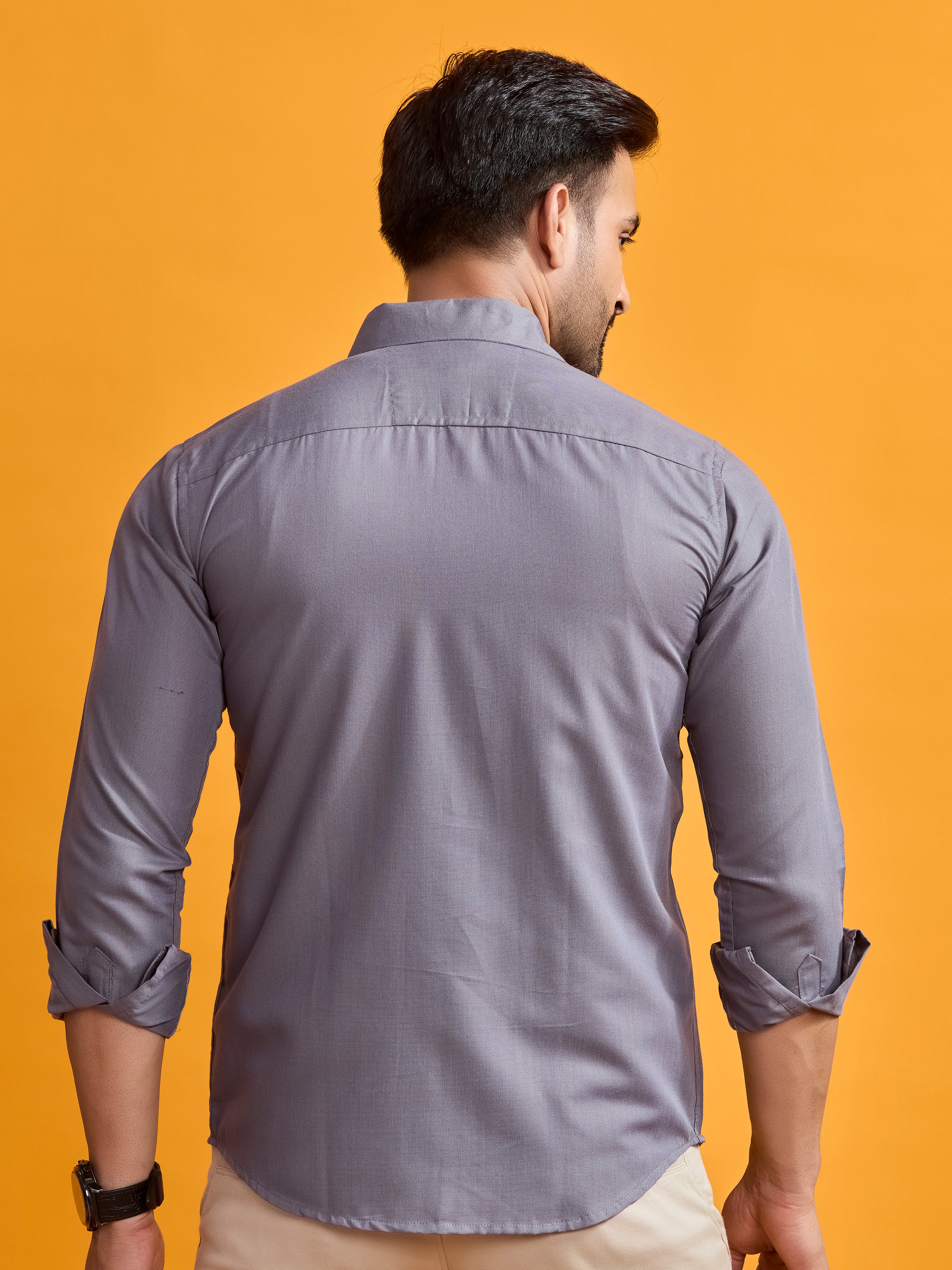 Dark Grey Sterling Twill Shirt