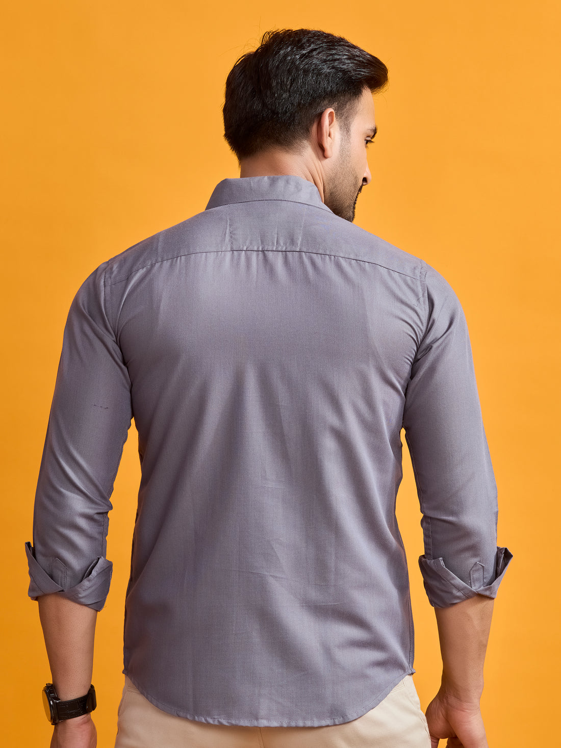 Dark Grey Sterling Twill Shirt