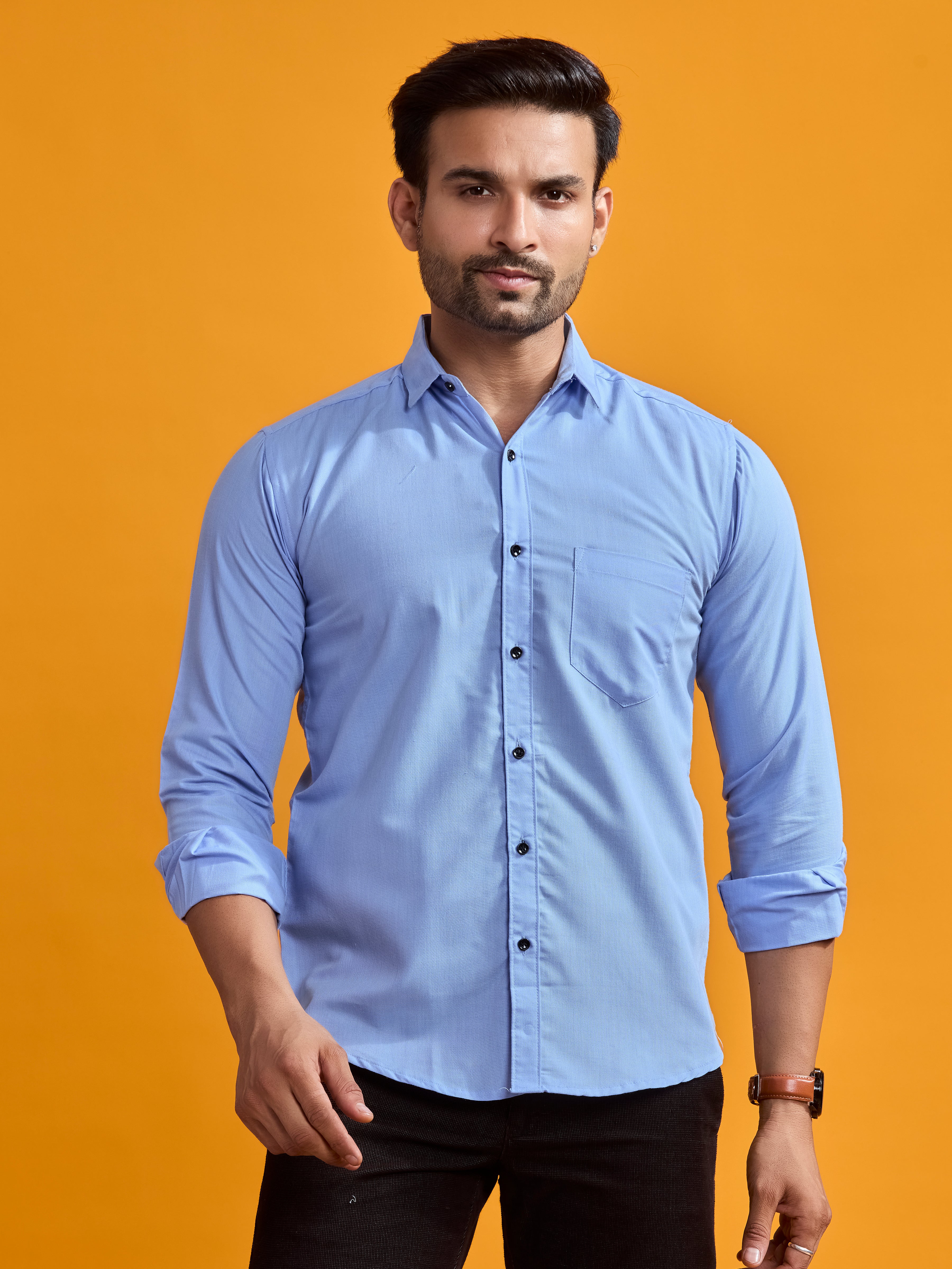 Sky Blue Classic Formal Shirt