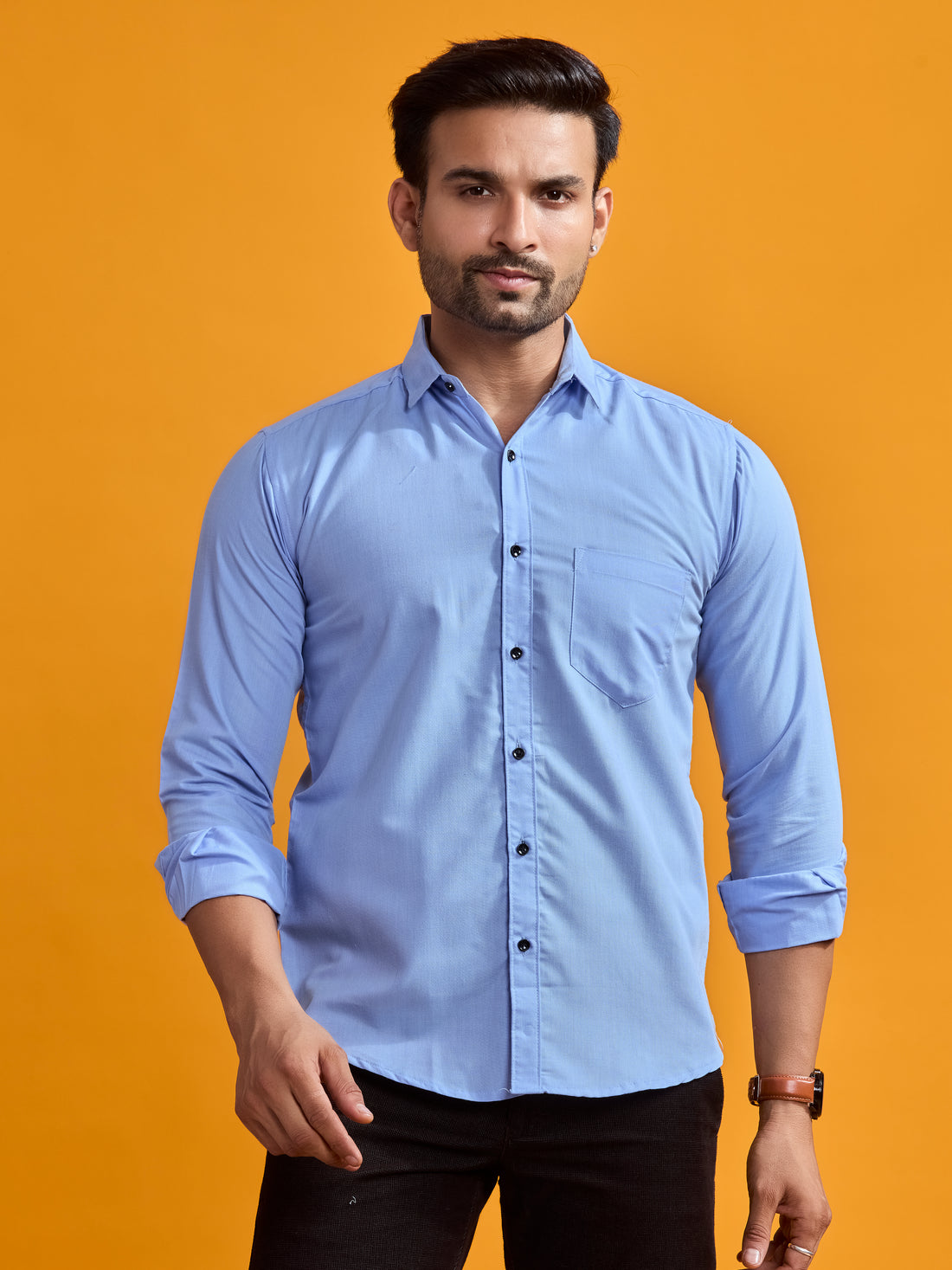 Sky Blue Classic Formal Shirt