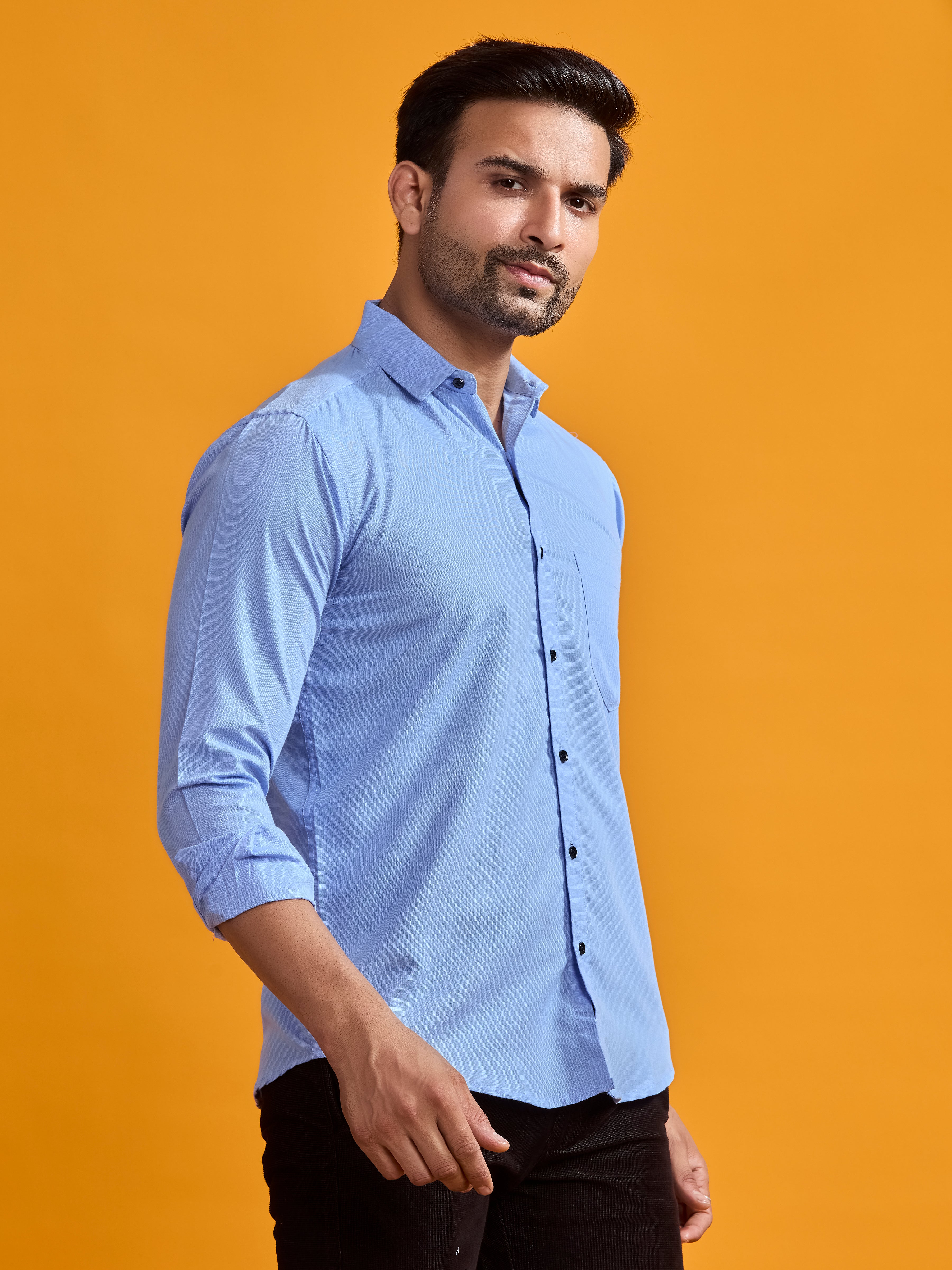 Sky Blue Classic Formal Shirt