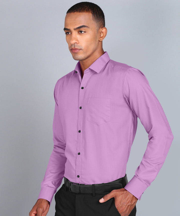 Lavender Regal Satin Shirt