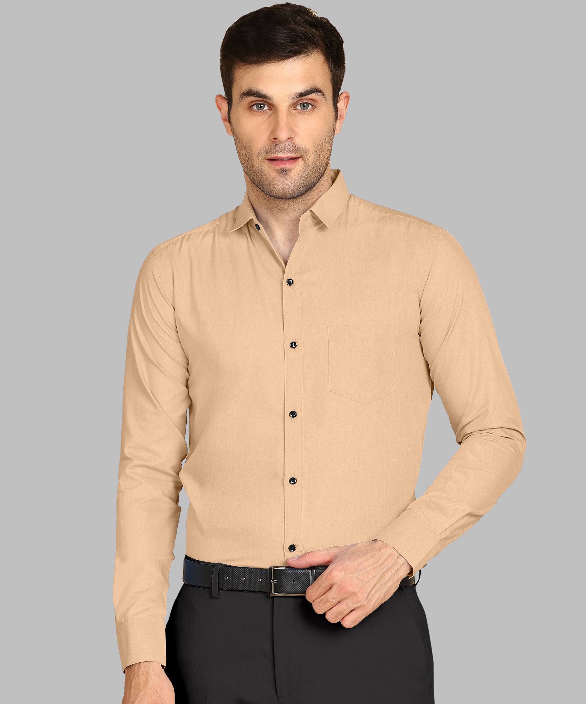 Cream Prestige Oxford Shirt