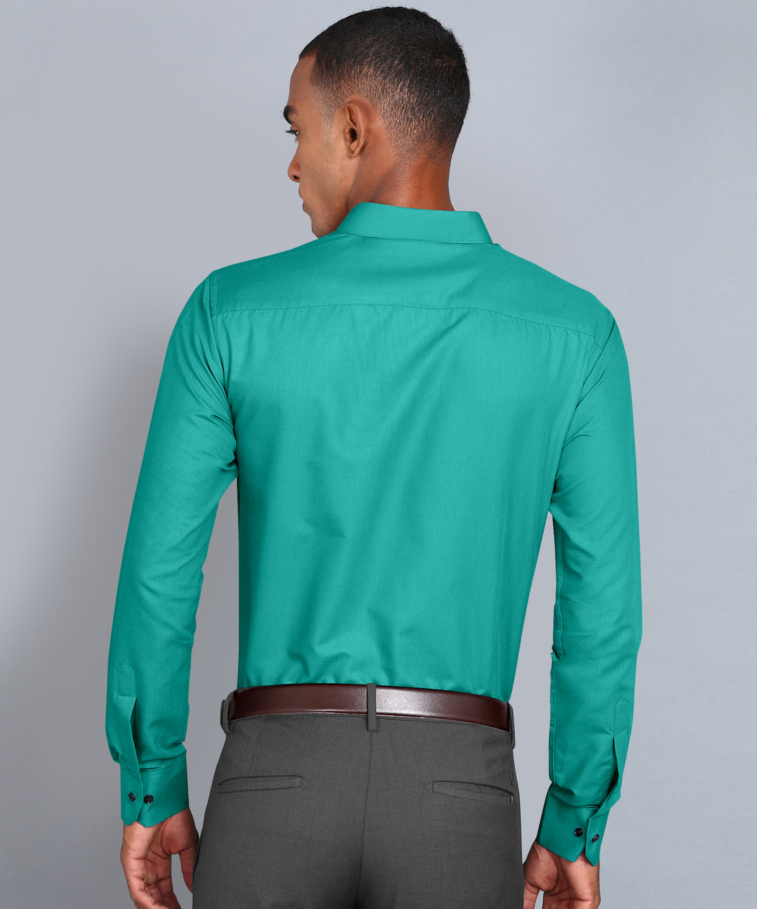 Sea Green Premium Cotton Shirt