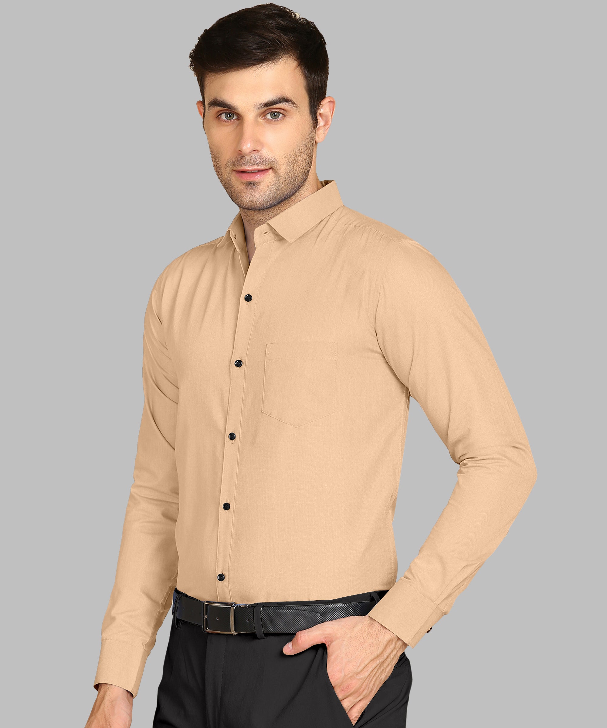 Cream Prestige Oxford Shirt