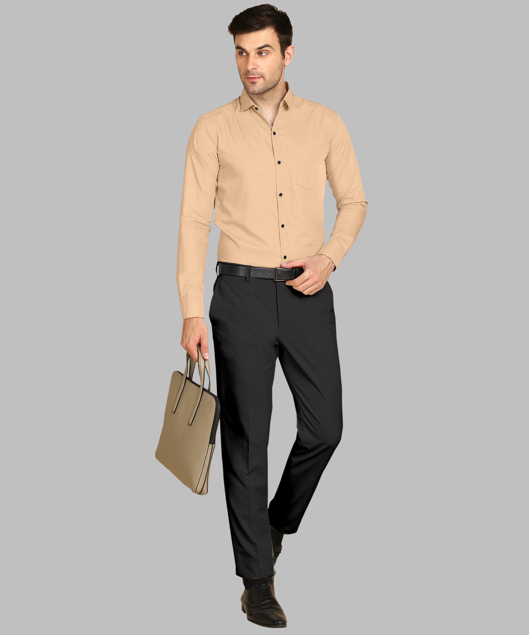 Cream Prestige Oxford Shirt